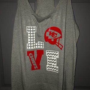 Kansas City Chiefs Love workout tank